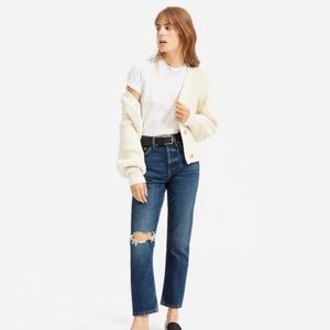Everlane 90’s Cheeky Jean - Size 27 - Inseam: 28” - 100% Cotton